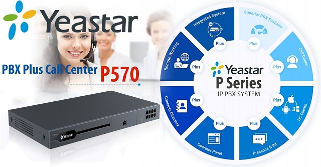 Tổng đài IP Yeastar P570 Tổng đài IP Yeastar P570