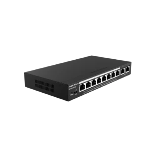 RG-ES210GC-LP | Bộ chuyển mạch PoE được quản lý trên nền tảng đám mây thông minh Gigabit 10 cổng