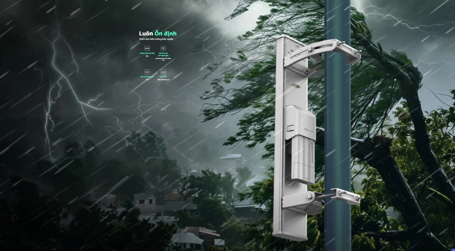 RG-AirMetro550G-B, Trạm gốc của Dòng Cầu nối Vô tuyến RG-AirMetro