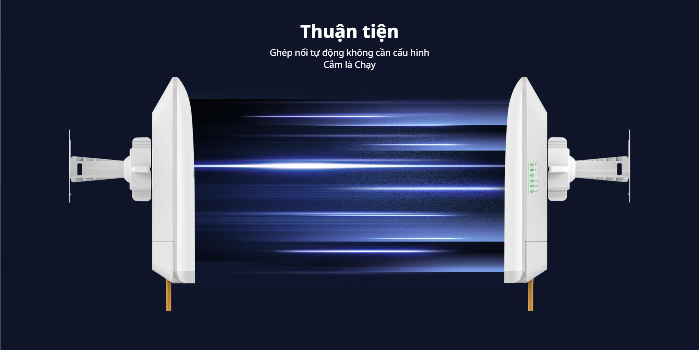 RG-EST350 V2,Cầu nối không dây 802.11ac 5KM luồng kép 5 GHZ dòng RG-EST350 V2 5GHz Dual-stream 802.1